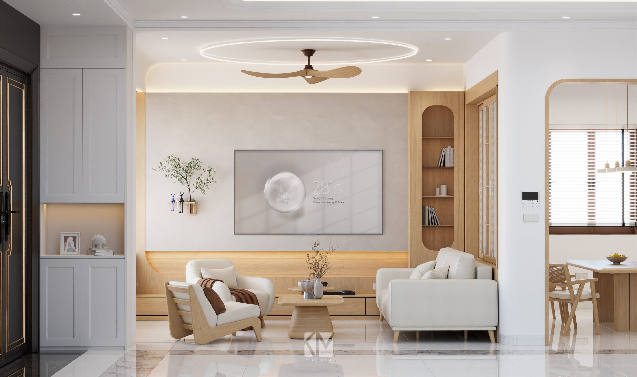 Thiết kế nội thất villa